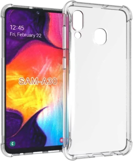 Samsung Galaxy A20 / A30 zadné Armor púzdro priehľadné