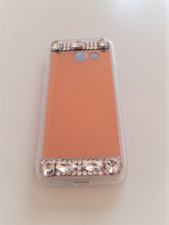 Samsung Galaxy A3 2017 zrkadlové púzdro BL ružové