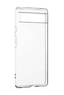 Google Pixel 6A silikónové púzdro priehľadné