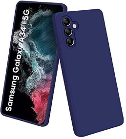 Samsung Galaxy A34 5G púzdro Soft modré