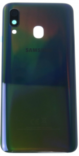 Samsung Galaxy A40 kryt batérie Crush čierny