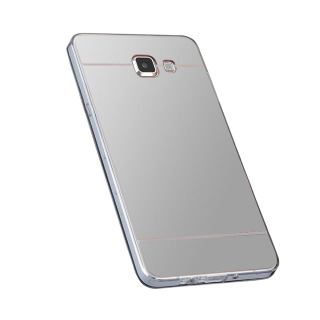 Samsung Galaxy A5 2016 zrkadlové púzdro strieborné