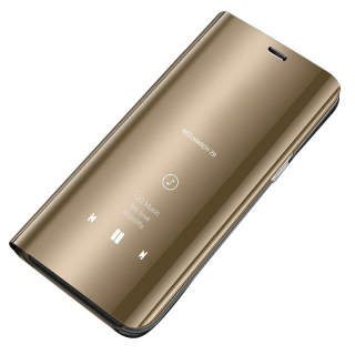 Samsung Galaxy A7 2017 púzdro Clear View zlaté