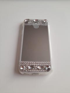 Samsung Galaxy J3 2017 zrkadlové púzdro BL strieborné