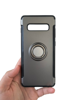 Samsung Galaxy S10+ zadné púzdro Armor Ring sivé