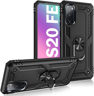 Samsung Galaxy S20 FE púzdro Armor Ring čierne