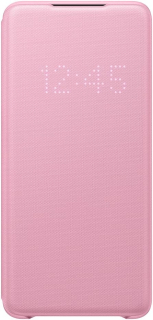Samsung Galaxy S20 Plus púzdro originál book LED ružové