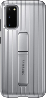 Samsung Galaxy S20 zadné púzdro strieborné