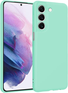 Samsung Galaxy S21 FE zadné gumené púzdro tyrkys