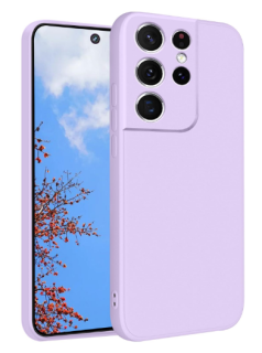 Samsung Galaxy S21 Ultra zadné púzdro Soft fialové