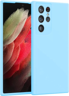 Samsung Galaxy S21 Ultra zadné púzdro Soft modré