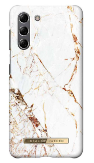 Samsung Galaxy S21 zadné púzdro Ideal of Sweden Carrara Gold