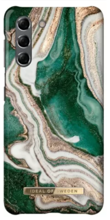 Samsung Galaxy S21 zadné púzdro Ideal of Sweden Golden Jade Marble
