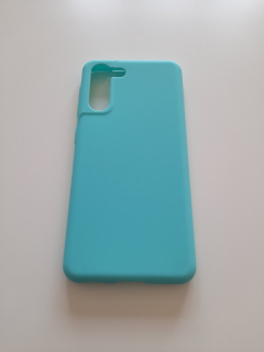 Samsung Galaxy S21 zadné púzdro Solid tyrkysové