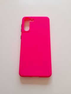 Samsung Galaxy S21+ (Plus) zadné púzdro Solid tmavo-ružové