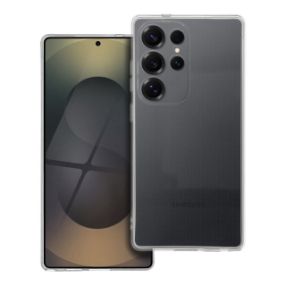 Samsung Galaxy S25 Ultra silikónové púzdro priehľadné 2mm s ochranou okolo kamery