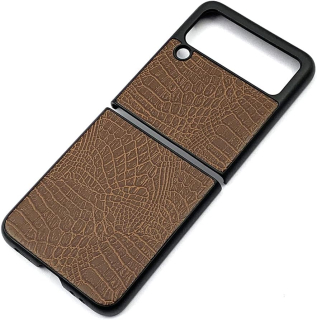 Samsung Galaxy Z Flip 3 5G ochranný kryt hnedý