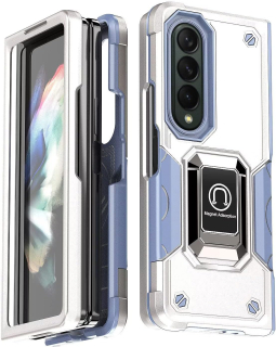 Samsung Galaxy Z Fold 4 púzdro Bielo modré s držiakom