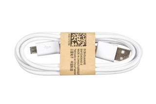 Samsung Micro USB kábel ECB-DU4AWE biely 1 meter