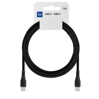 USB type C - type C 3A 60W ECO 1m PJ73-13-3 čierny