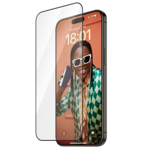 Apple iPhone 15 Plus / 16 Plus sklo s čiernym rámikom