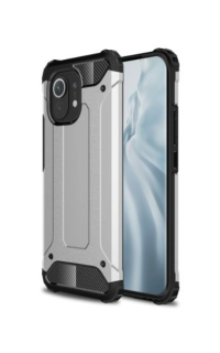 Xiaomi Mi 11 Pro zadny kryt Armor strieborný