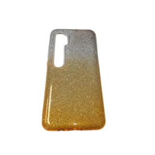 Xiaomi Mi Note 10 trblietavé púzdro zlaté