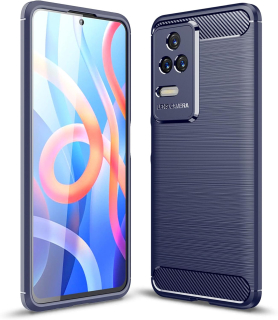 Xiaomi Redmi K50 Pro Carbon púzdro tmavomodré