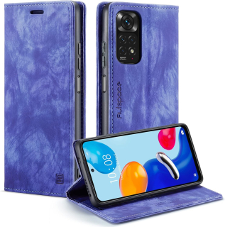Xiaomi Redmi Note 11 4G / Note 11s púzdro book Uslion fialové