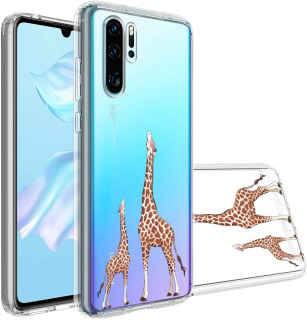 Huawei P30 Pro zadné púzdro s potlačou žirafa