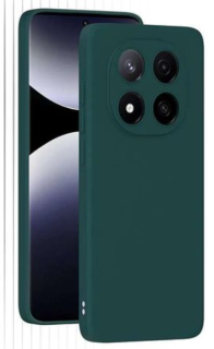 Xiaomi Redmi Note 14 Pro Plus 5G  zadné púzdro Soft tmavozelené