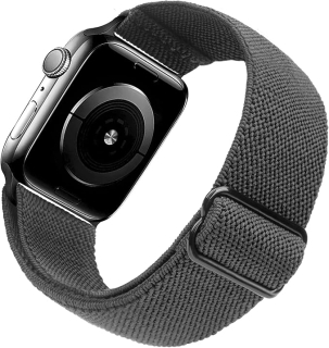 Apple Watch 38mm / 39 / 40mm / 41mm remienok nylonový čierny
