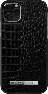 iPhone 11 Pro / X / XS zadné púzdro Ideal of Sweden Neo Noir Croco