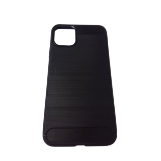 iPhone 11 Pro Max (6,5") zadné púzdro vzor Carbon čierne