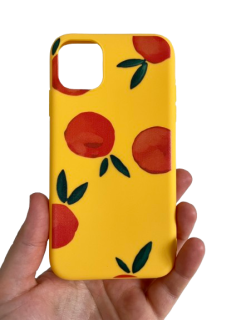 iPhone 11 zadné púzdro s potlačou Pomaranče