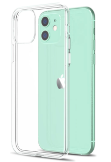 iPhone 12 (6,1") / iPhone 12 Pro (6,1") silikónové priehľadné púzdro