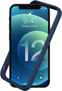 iPhone 12 (6,1") / iPhone 12 Pro (6,1") silikónový bumper modrý