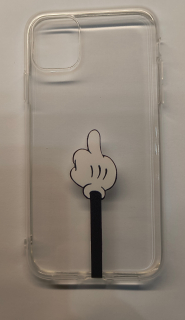 iPhone 12 / 12 Pro zadné púzdro silikónové priehľadné s potlačou 2