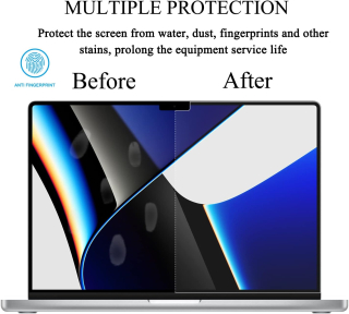 2ks ochranná fólia pre MacBook Pro 14"