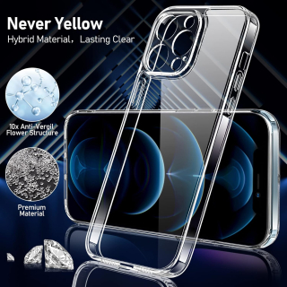 iPhone 12 Pro Max zadné púzdro priehľadné extra pevné