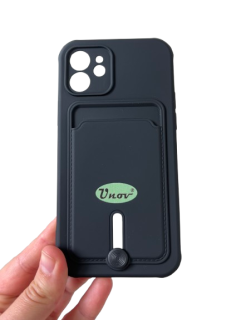 iPhone 12 púzdro Card čierne