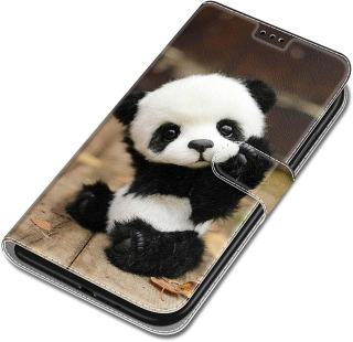 iPhone 13 Pro Max púzdro Book Cute Panda