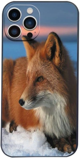 iPhone 13 Pro Max zadné púzdro s potlačou Líška 2