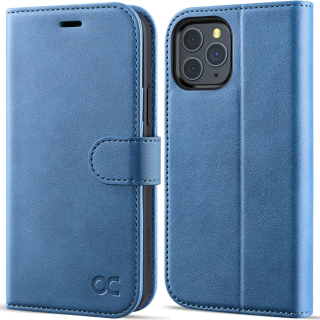 iPhone 14 Pro Max púzdro book Ocase blokovanie RFID modré