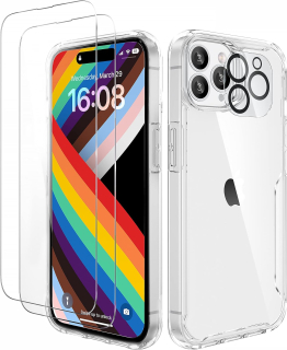 iPhone 14 Pro Max set zadné púzdro + 2ks sklo na displej + 1ks sklo kamery