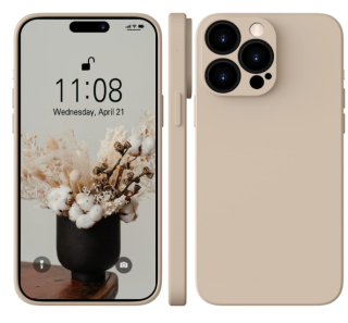 iPhone 14 Pro Max zadné púzdro Soft béžové