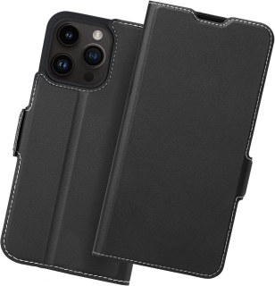 iPhone 14 Pro púzdro Book Slim čierne