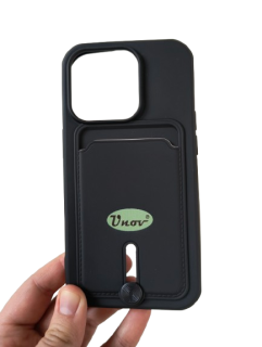 iPhone 14 Pro púzdro Card čierne