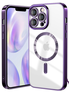 iPhone 14 Pro zadné púzdro MagSafe fialové