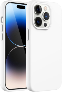 iPhone 14 Pro zadné púzdro Soft biele